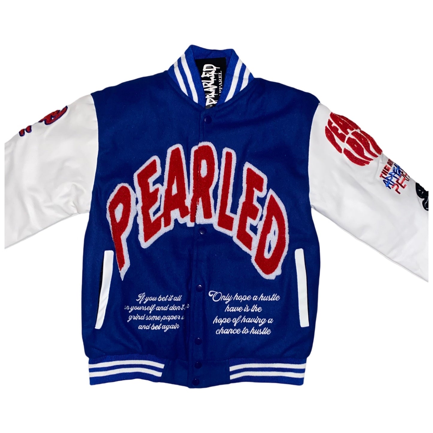 BILLION DOLLAR HUSTLE VARSITY ROYAL/RED/WHITE