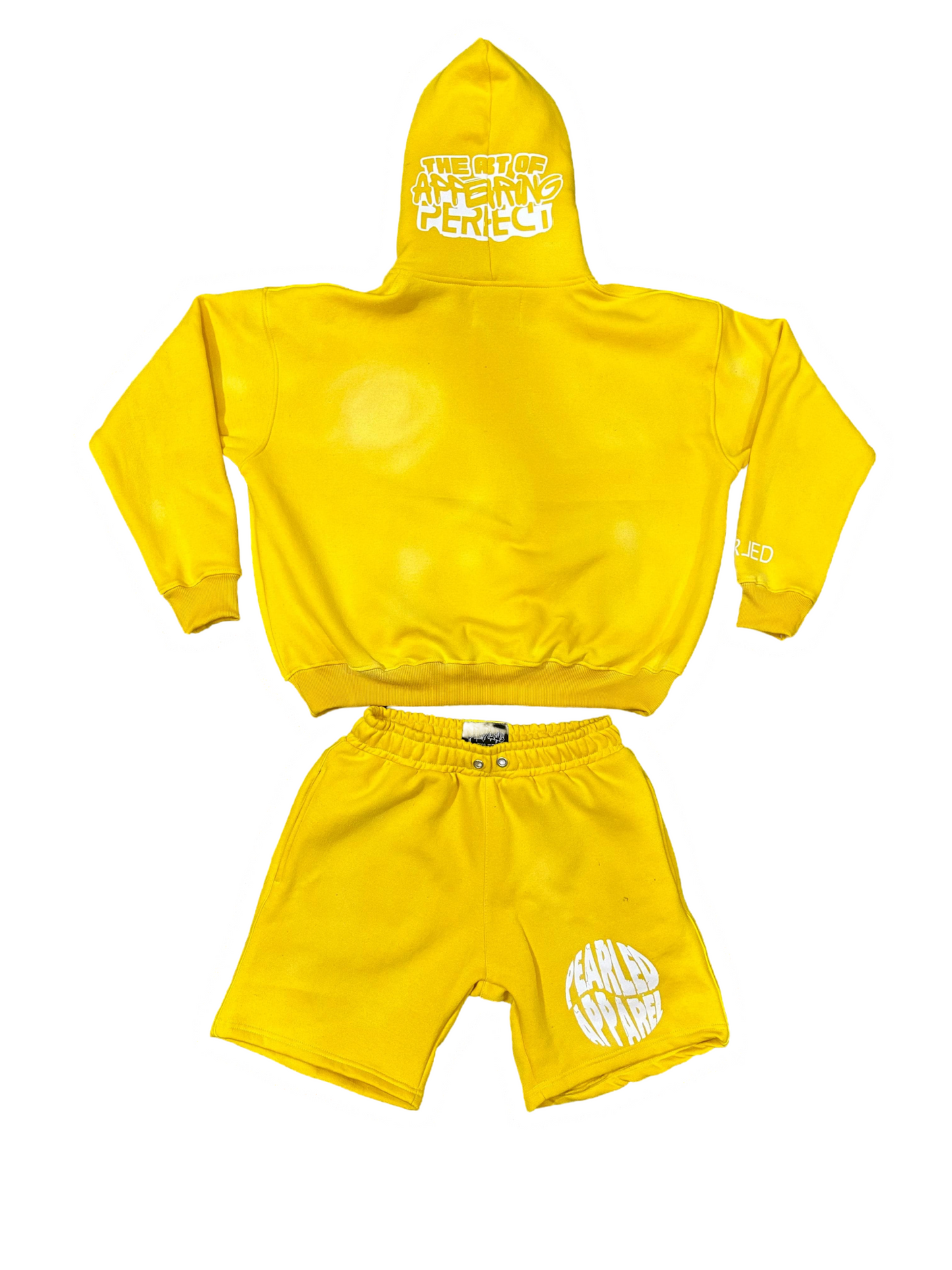 DUST SET YELLOW/WHITE