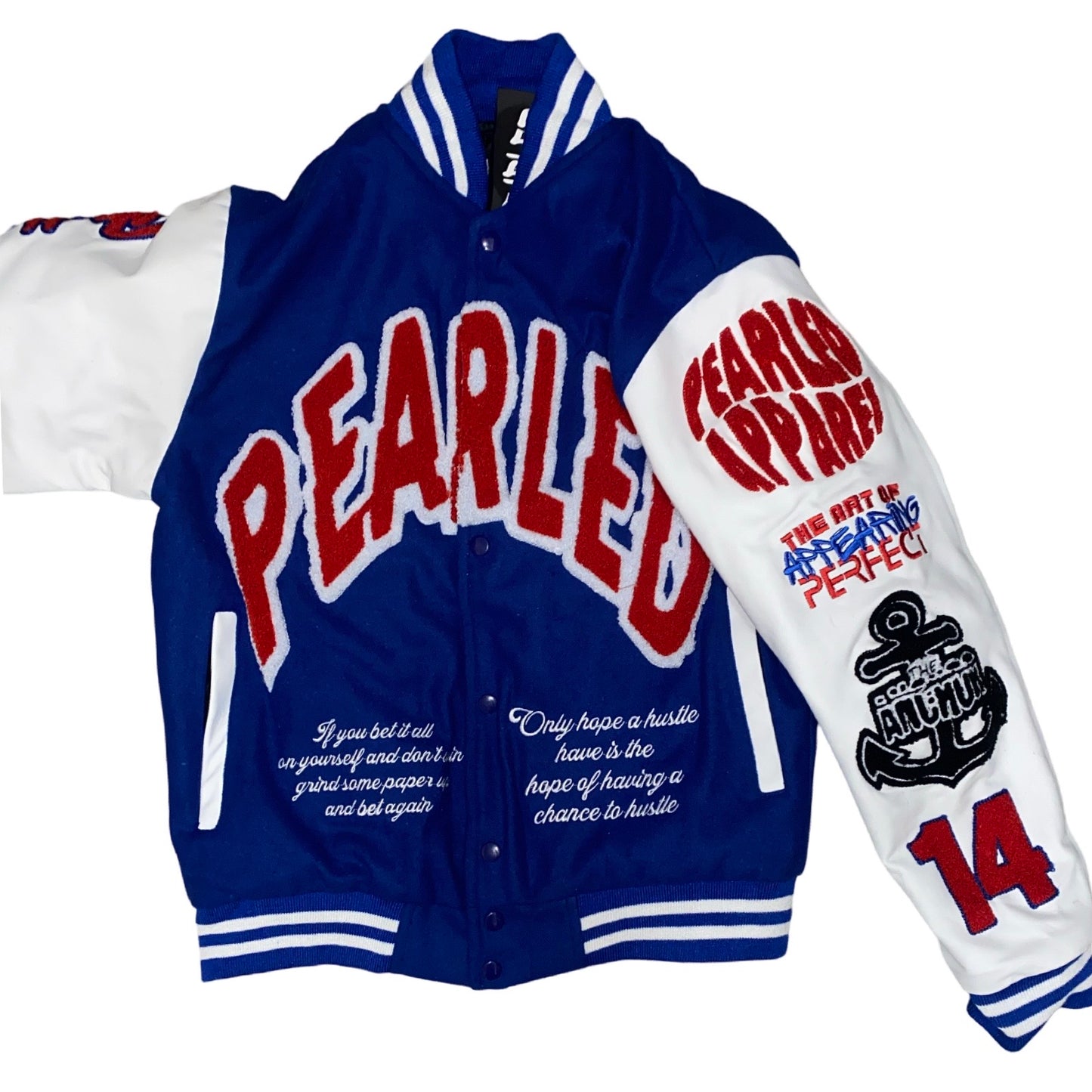 BILLION DOLLAR HUSTLE VARSITY ROYAL/RED/WHITE