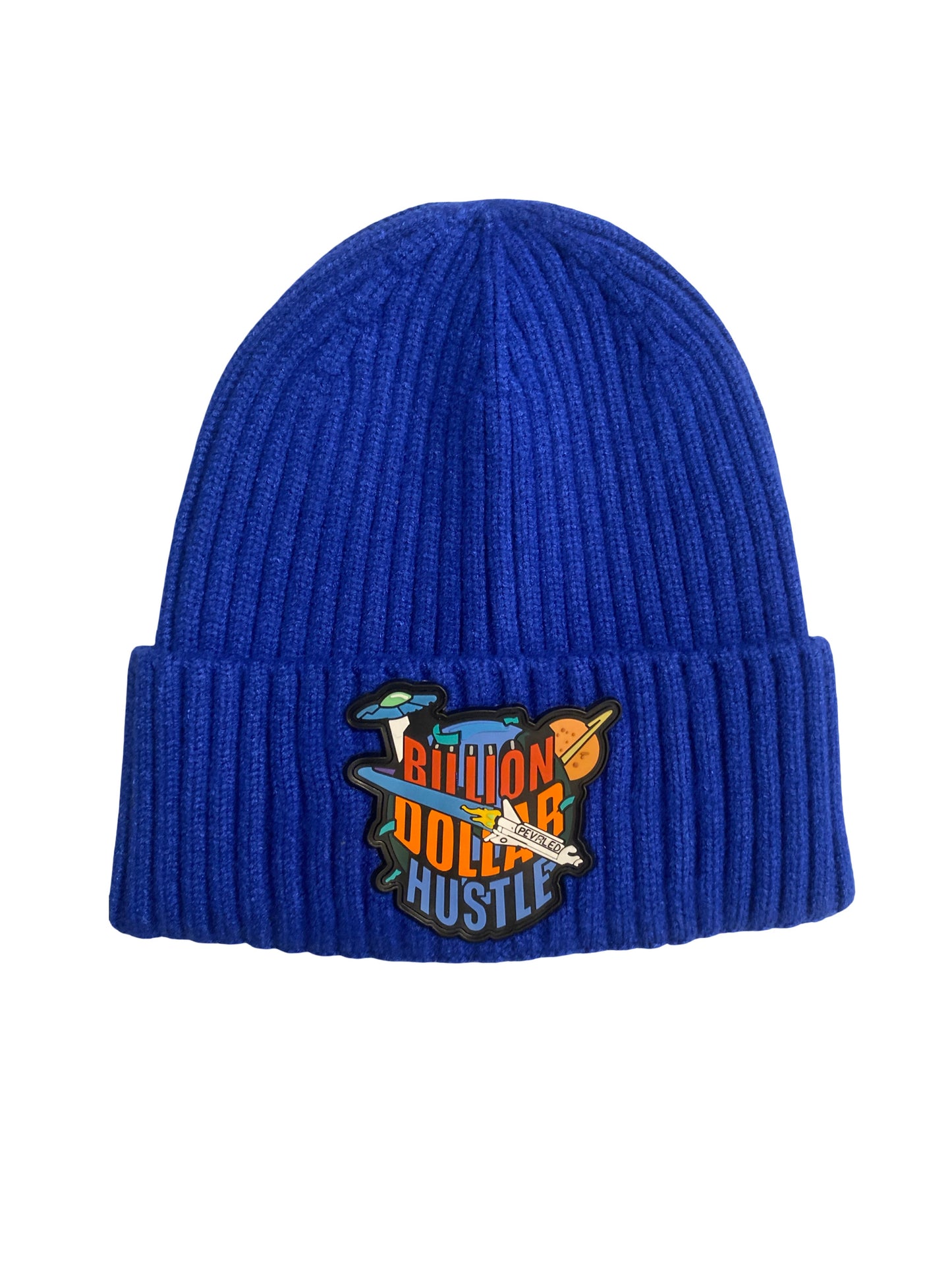 BILLION DOLLAR HUSTLE BEANIE ROYAL BLUE