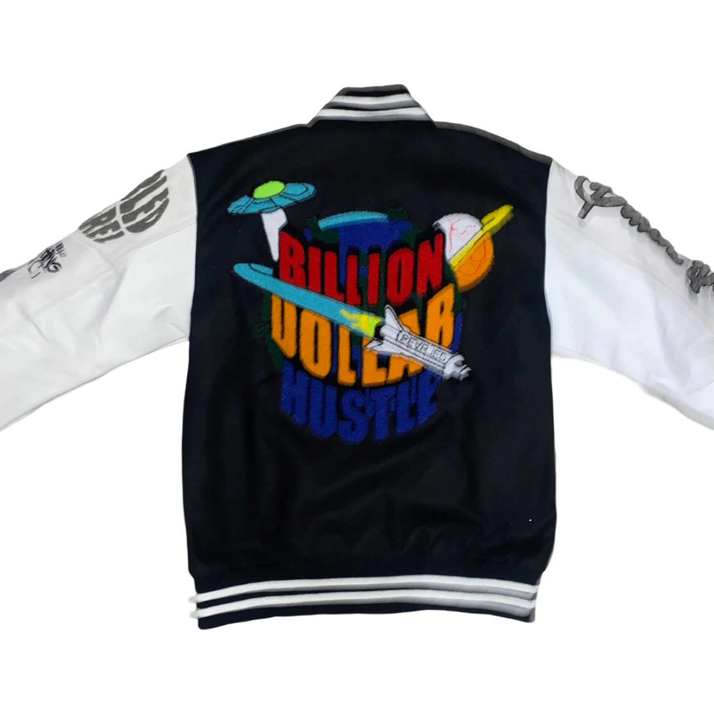 BILLION DOLLAR HUSTLE VARSITY BLACK/GREY/WHITE