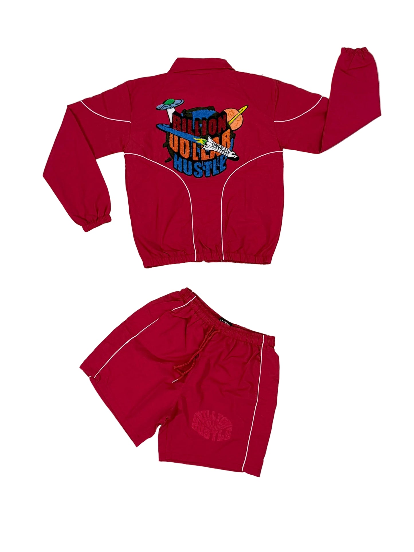 BDH RUNNER SHORTSET CHERRY RED