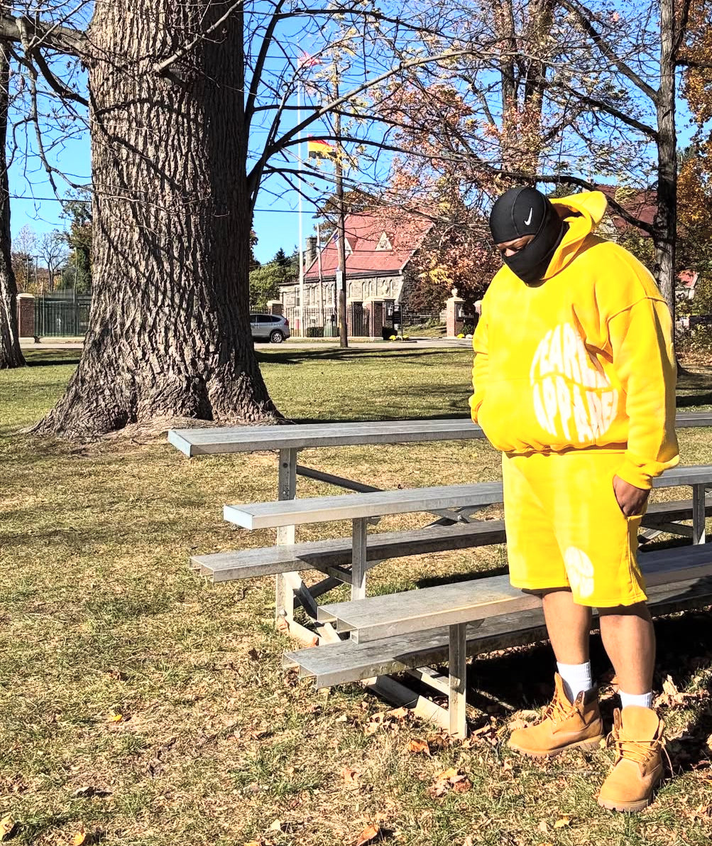 DUST SET YELLOW/WHITE