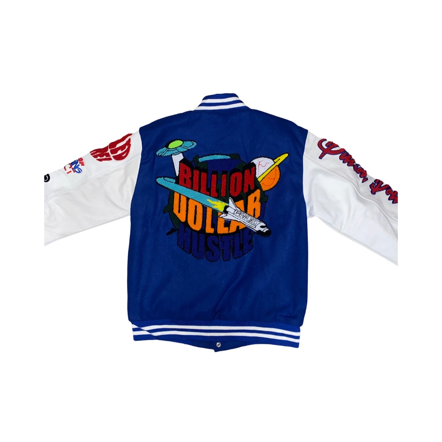 BILLION DOLLAR HUSTLE VARSITY ROYAL/RED/WHITE