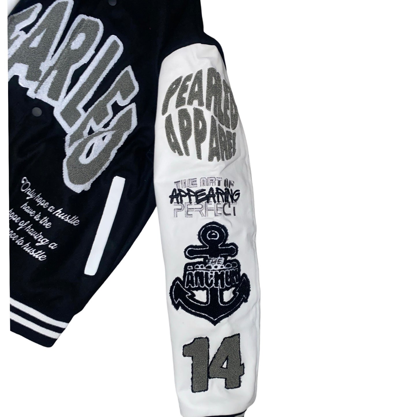 BILLION DOLLAR HUSTLE VARSITY BLACK/GREY/WHITE
