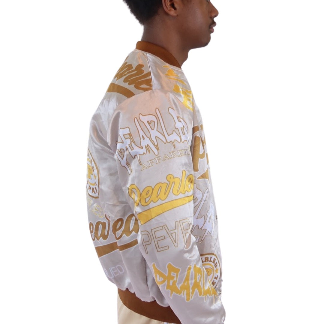 ALL STAR VARSITY JACKET TAN