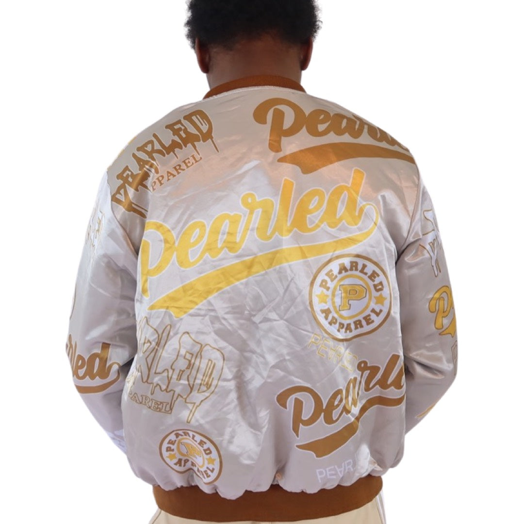 ALL STAR VARSITY JACKET TAN
