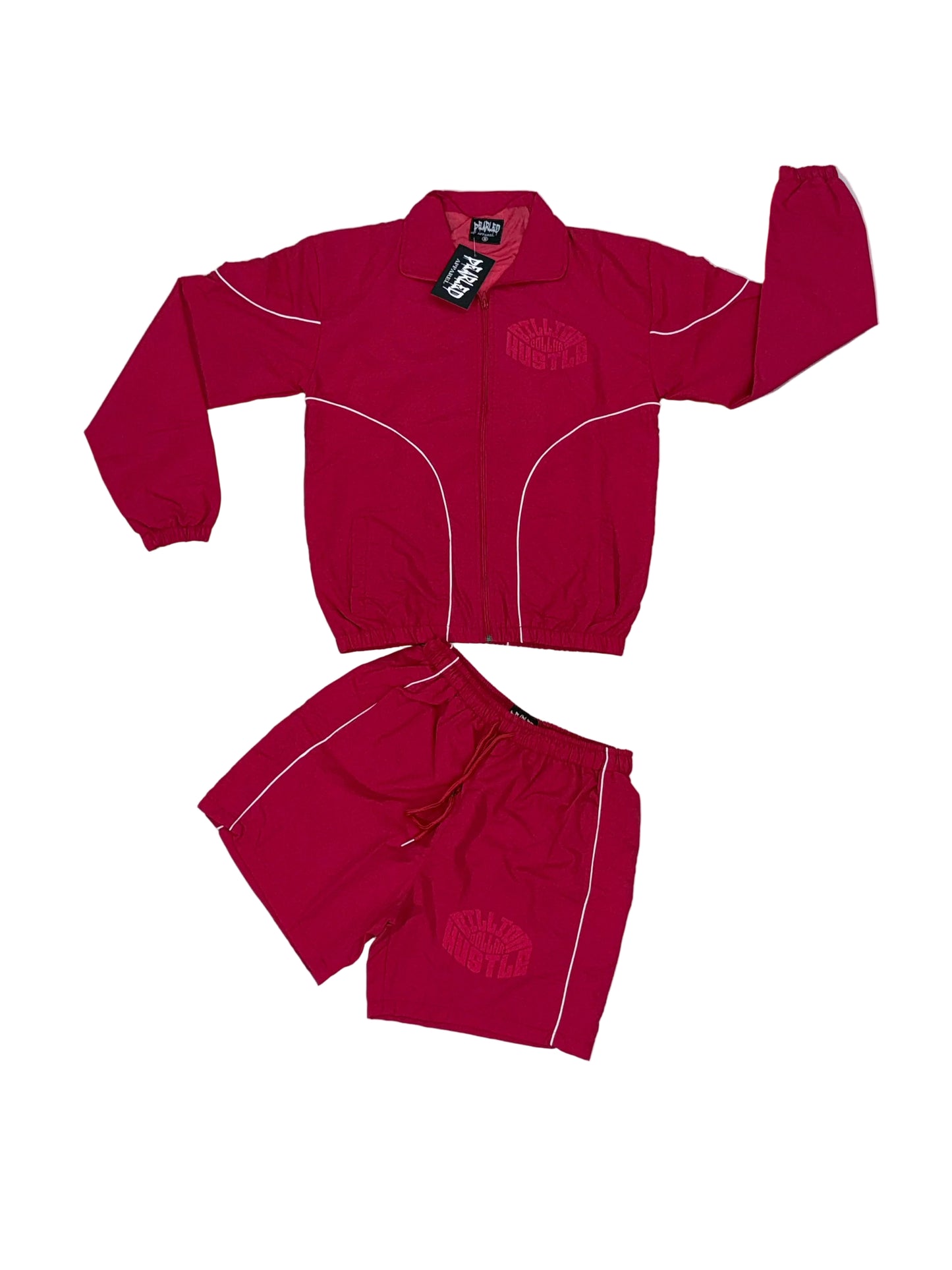 BDH RUNNER SHORTSET CHERRY RED