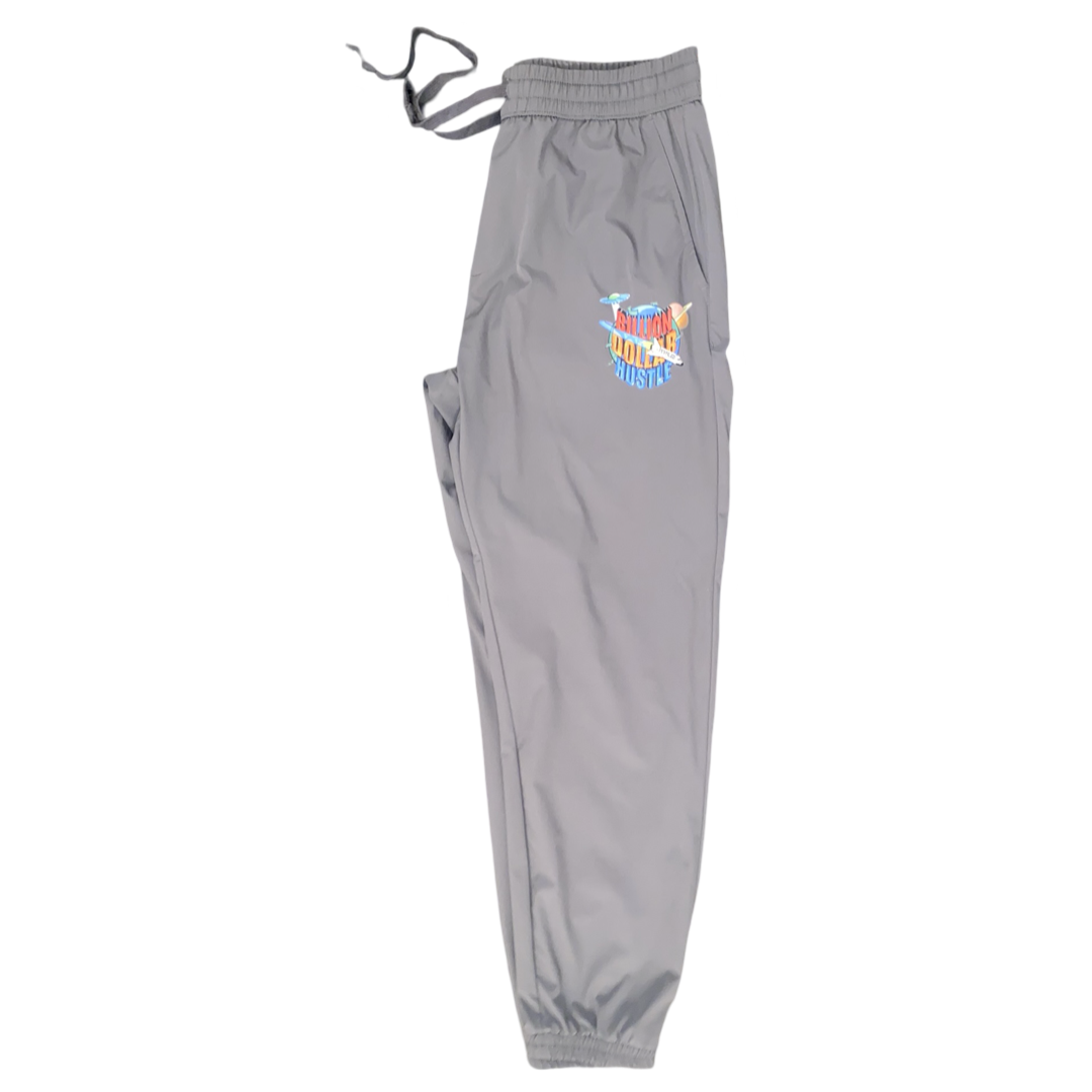 BILLION DOLLAR HUSTLE SWISHER PANTS LIGHT GREY