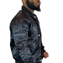 Load image into Gallery viewer, ALL STAR VARSITY JACKET BLACK

