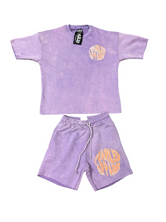 BOLDA SET PURPLE/PEACH/WHITE