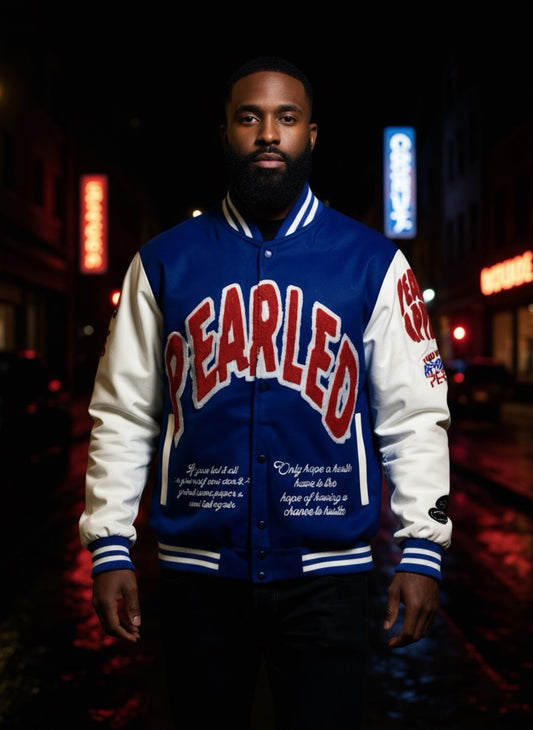 BILLION DOLLAR HUSTLE VARSITY ROYAL/RED/WHITE