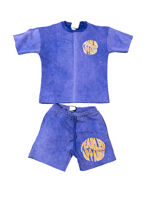 BOLDA SET INDIGO BLUE/ORANGE/WHITE