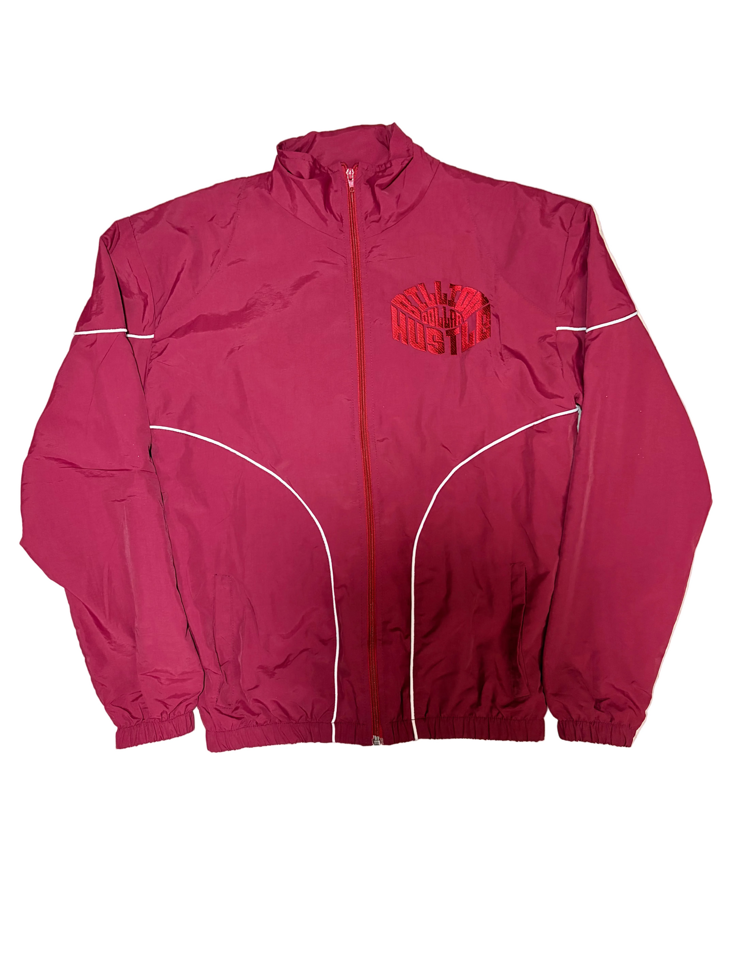 BILLION DOLLAR HUSTLE RUNNER TRACKSUIT  POMEGRANATE