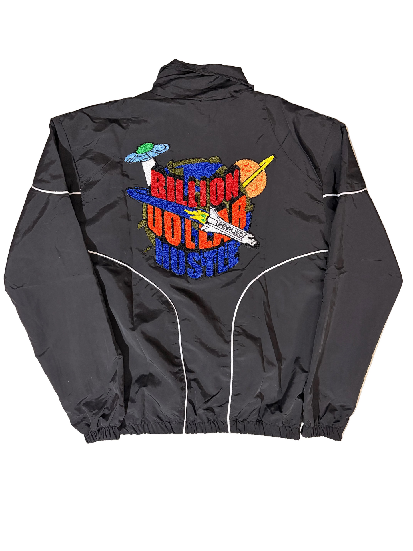 BILLION DOLLAR HUSTLE RUNNER TRACKSUIT BLACK