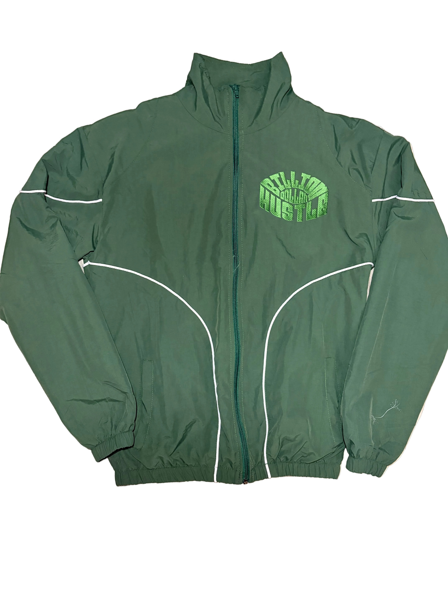 BILLION DOLLAR HUSTLE RUNNER TRACKSUIT YALI GREEN