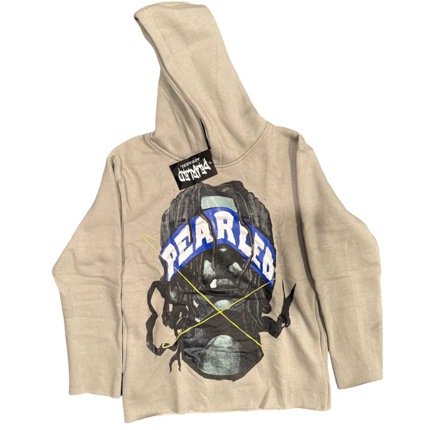 STONEY HOODIE GREY/ROYAL/WHITE/GREY FACE
